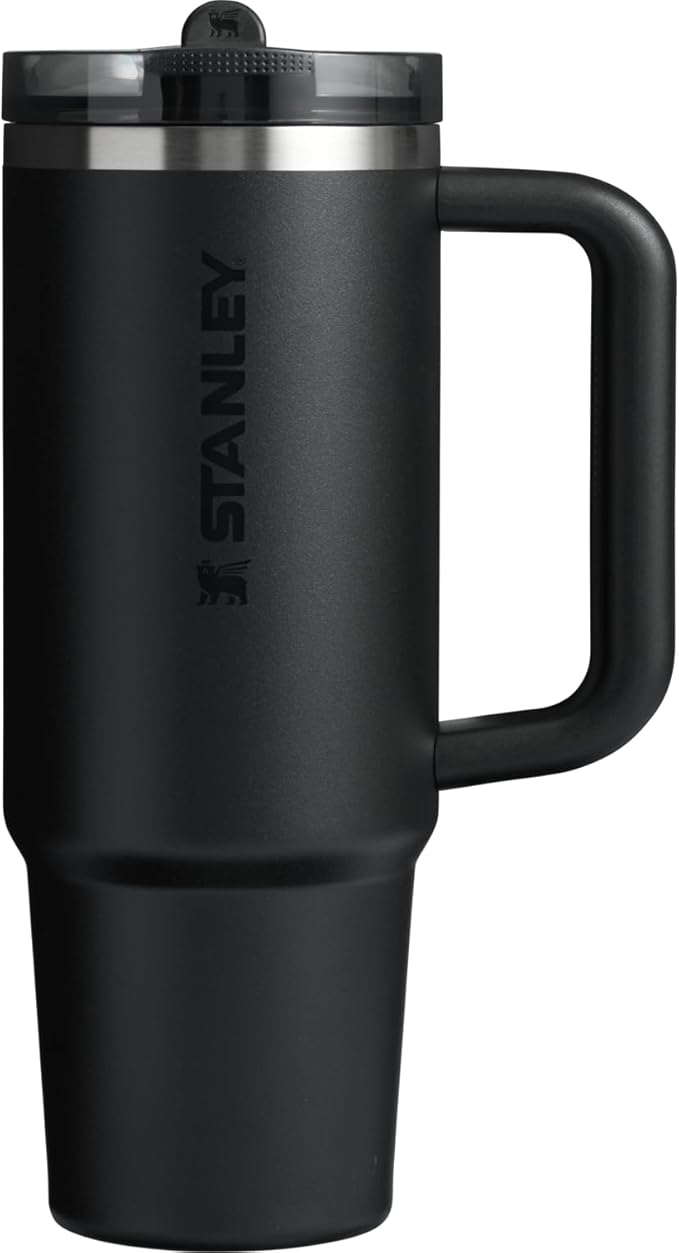STANLEY Quencher ProTour Flipstraw Tumbler, 30 oz, Peach Rose | Built-In Straw & Handle | Cupholder Compatible for Travel | Leakproof Insulated Stainless Steel Cup | BPA-Free