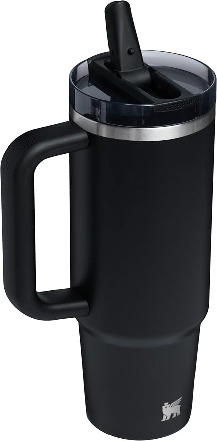 STANLEY Quencher ProTour Flipstraw Tumbler, 30 oz, Peach Rose | Built-In Straw & Handle | Cupholder Compatible for Travel | Leakproof Insulated Stainless Steel Cup | BPA-Free